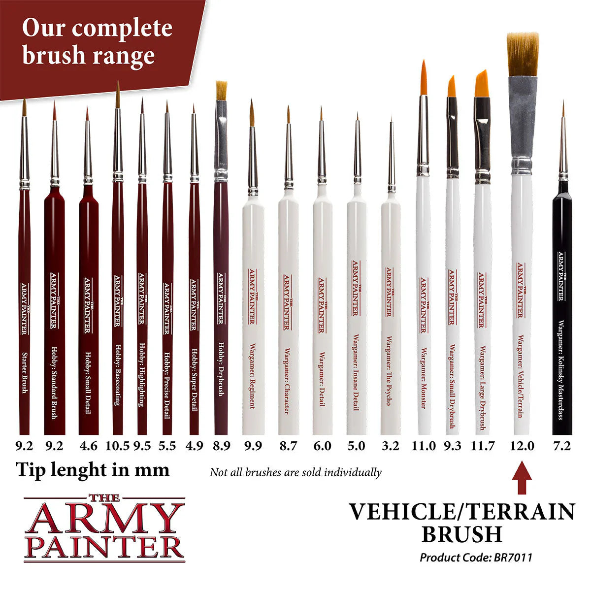Wargamer Brush: Vehicle / Terrain