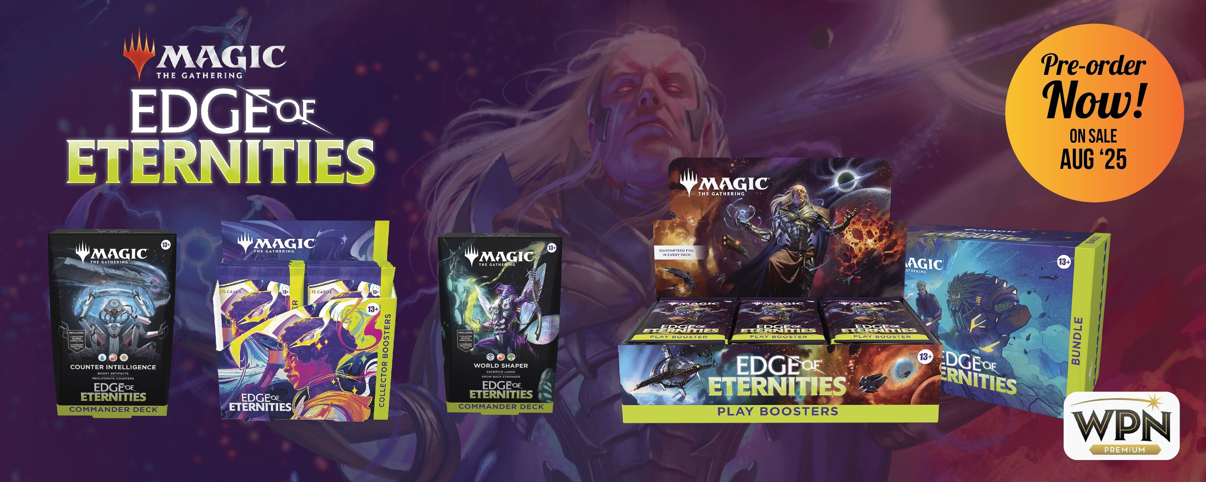 MTG: Edge of Eternities | Play Booster Boxes, Cases & More