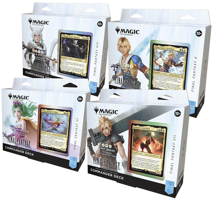 Magic: The Gathering Cards Universes Beyond: FINAL FANTASY - Commander Deck Display [Collector's Edition]