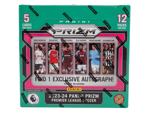 2023/24 Prizm Premier League Football (Soccer) - International Hobby Box (12 Packs)