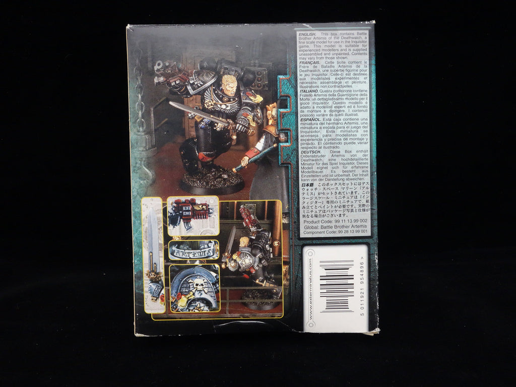 Warhammer Inquisitor: Battle Brother Artemis (open box)
