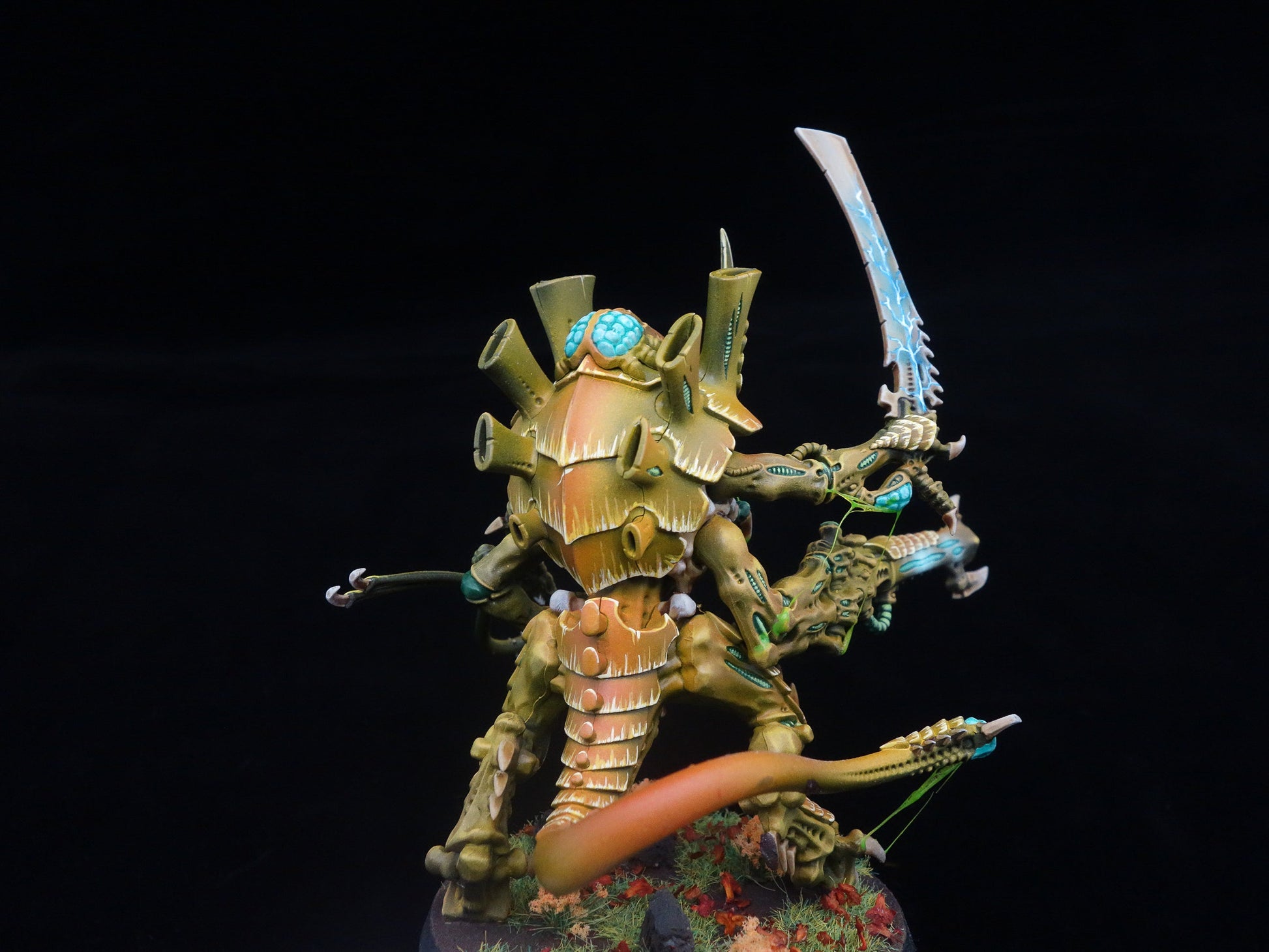 Tyranids: The Swarmlord Hive Tyrant - professionally painted by Steambolter Studios