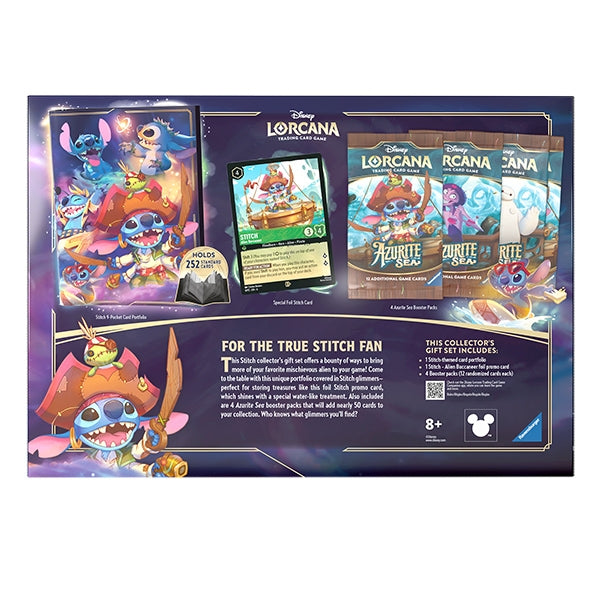 Disney Lorcana: Azurite Sea Stitch Collector's Gift set