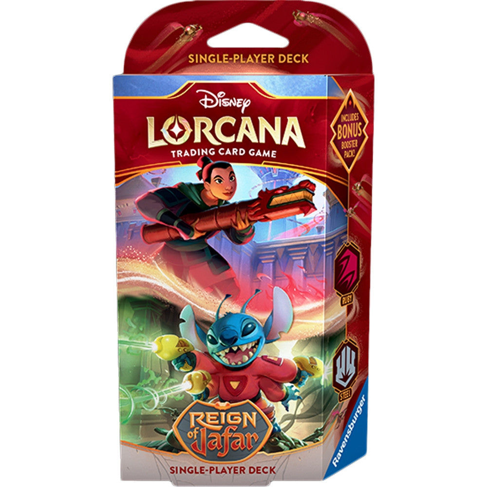 Disney Lorcana: Reign of Jafar Starter Deck Display (8 Decks)