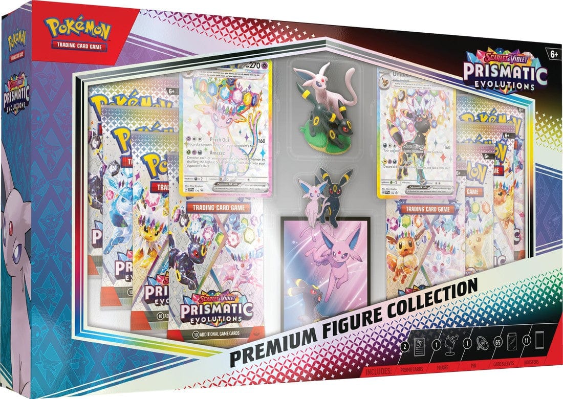 Pokemon Prismatic Evolutions SV08.5 Premium Figure Collection