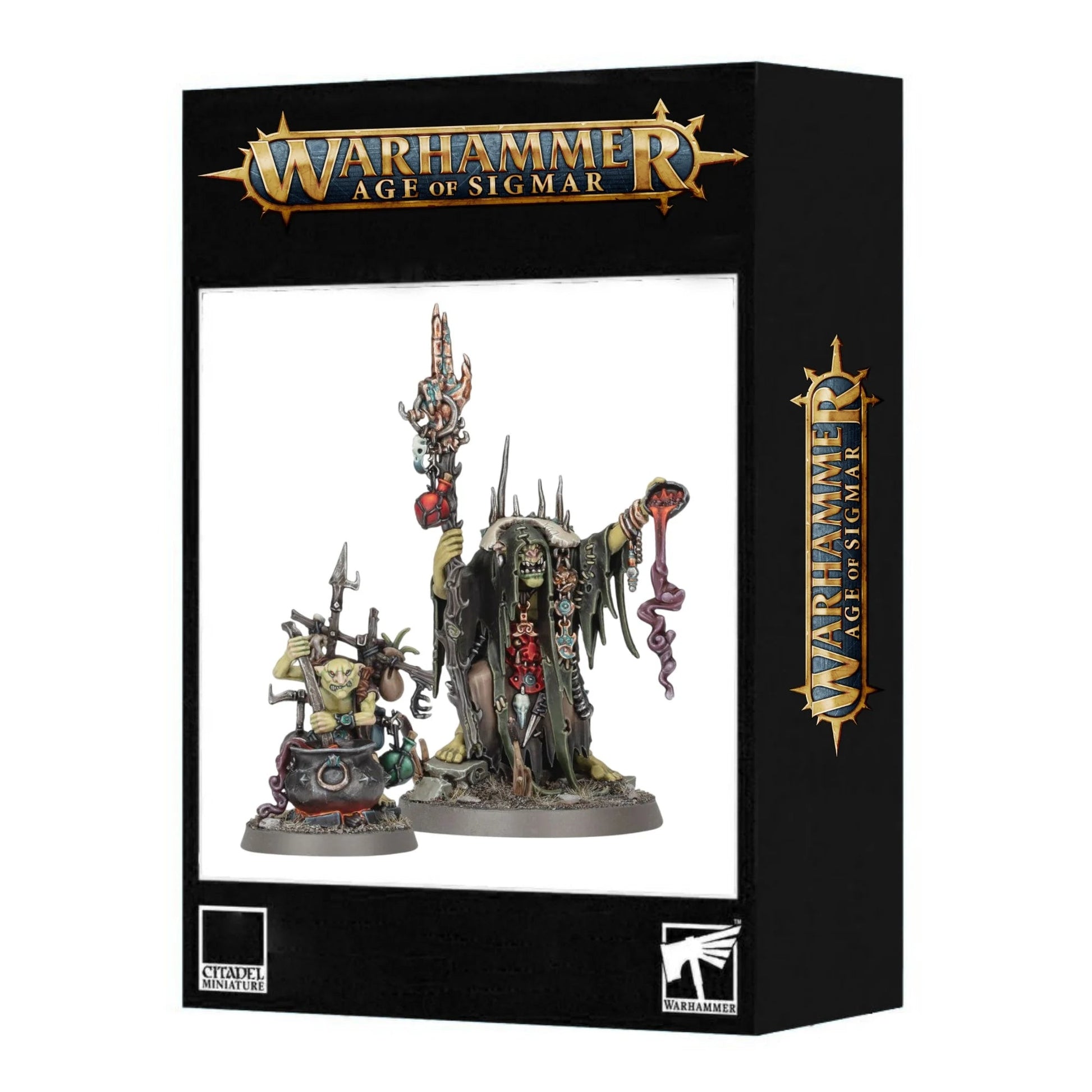 Orruk Warclans: Swamp-Calla Shaman with Pot GroT