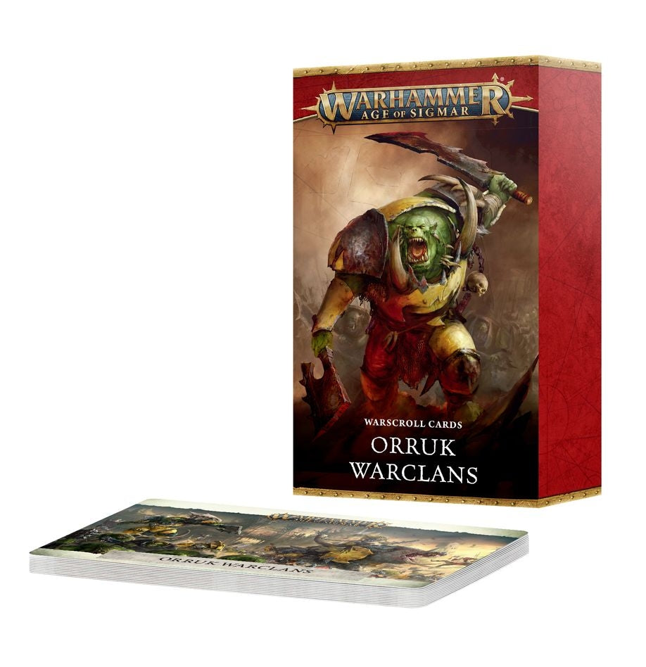 Orruk Warclans: Warscroll Cards (4th Edition)