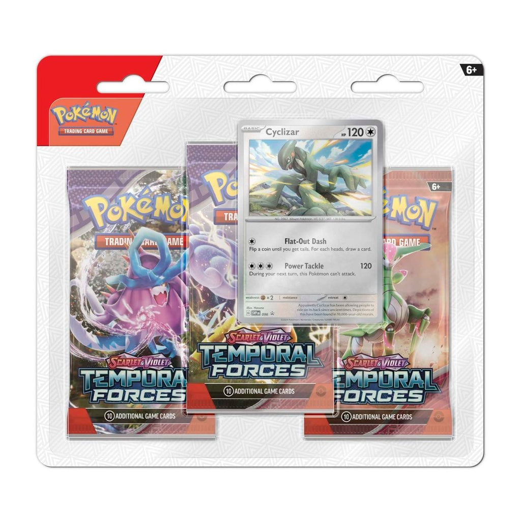 Pokemon: Temporal Forces 3-Pack Blister