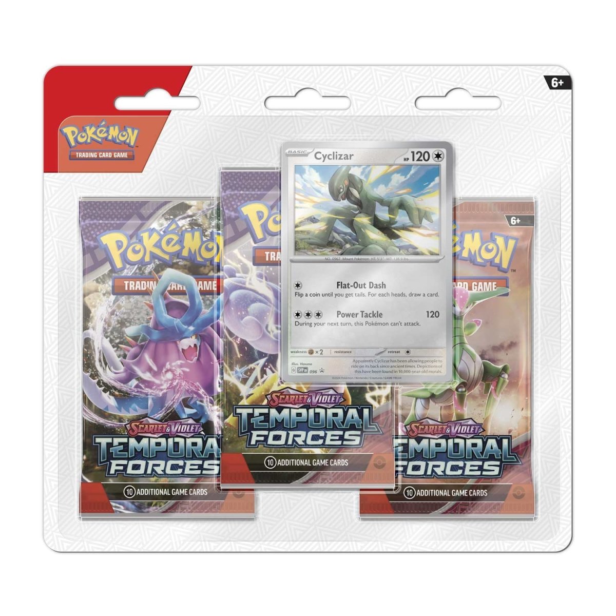 Pokemon: Temporal Forces 3-Pack Blister