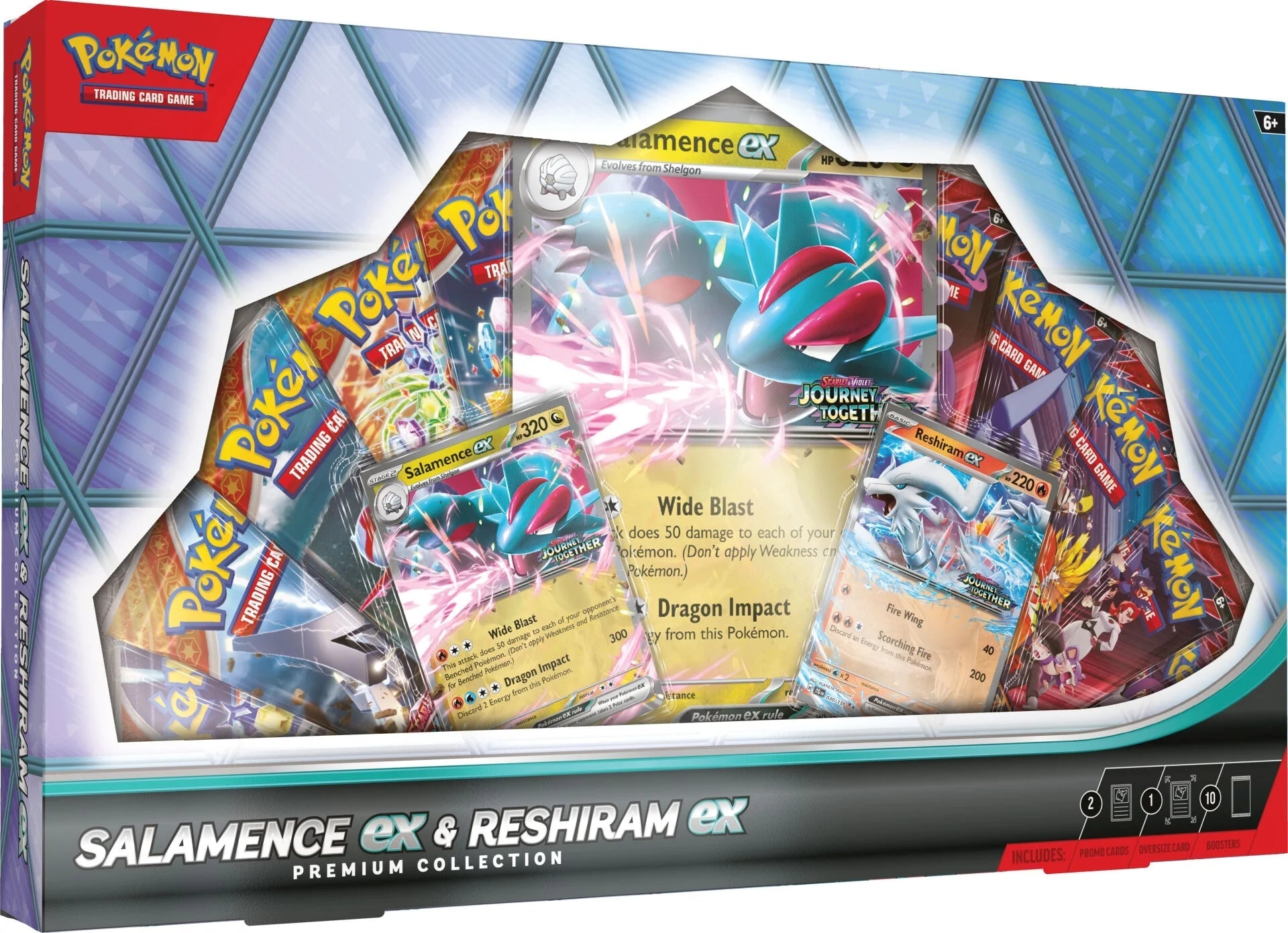 Pokemon TCG: Salamence ex & Reshiram ex Premium Collection (presale)
