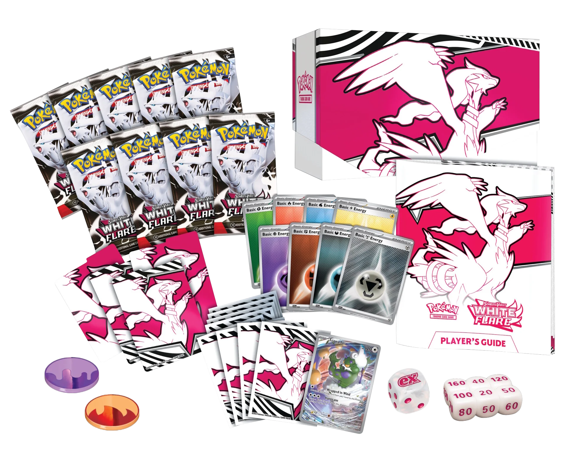 Pokemon TCG - Scarlet & Violet - White Flare - Elite Trainer Box