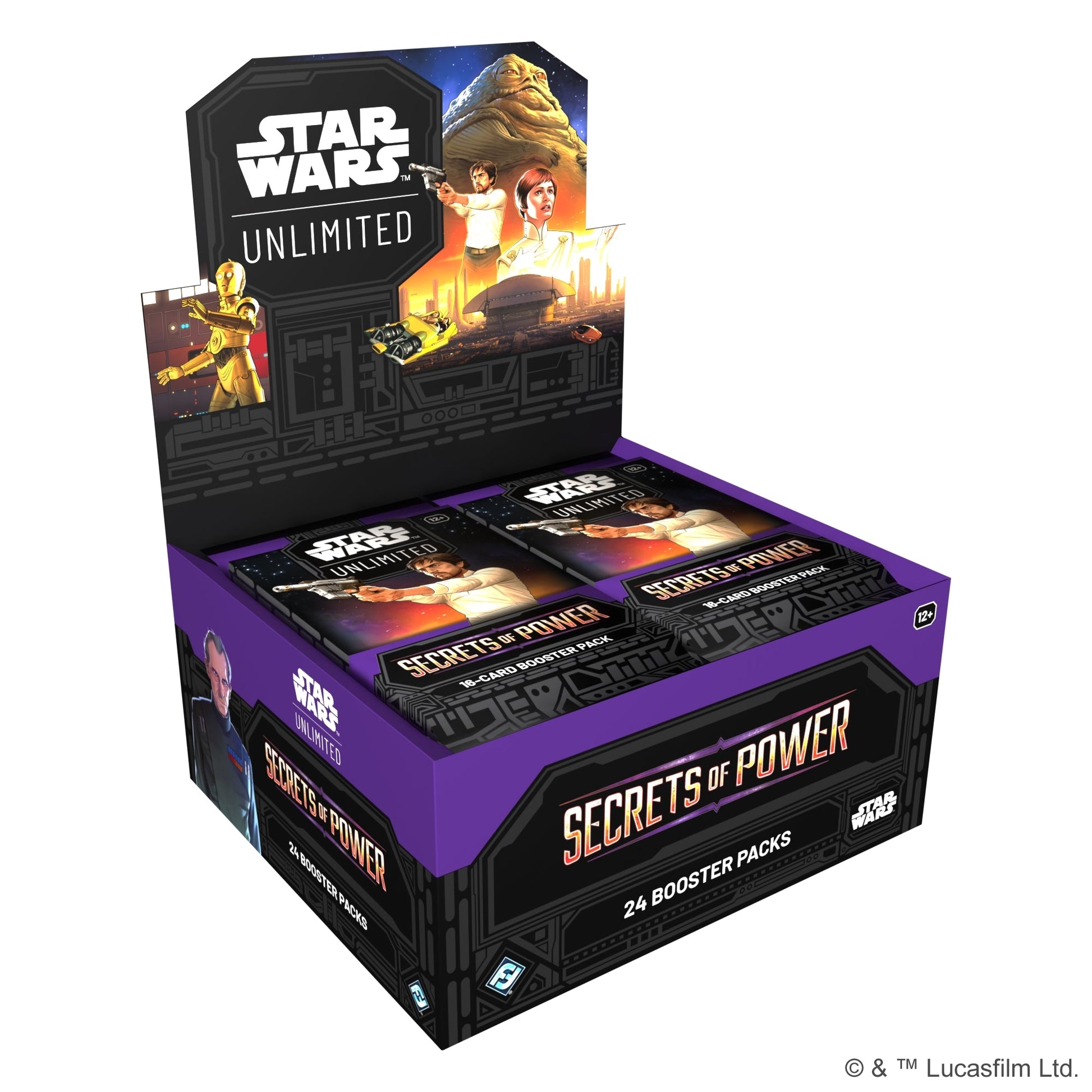 Star Wars: Unlimited - Secrets of Power: Booster Display Case (x6) (presale)