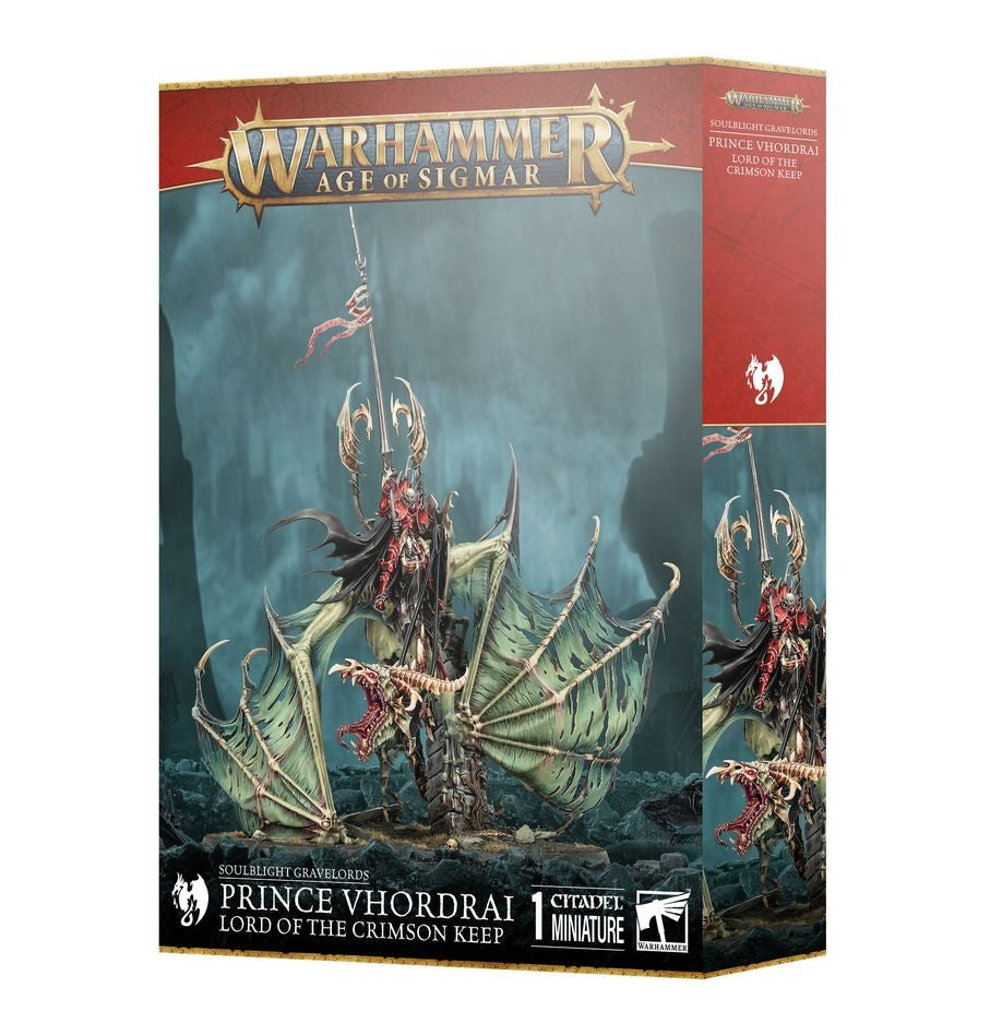Soulblight Gravelords: Prince Vhordrai Lord of Crimson Keep