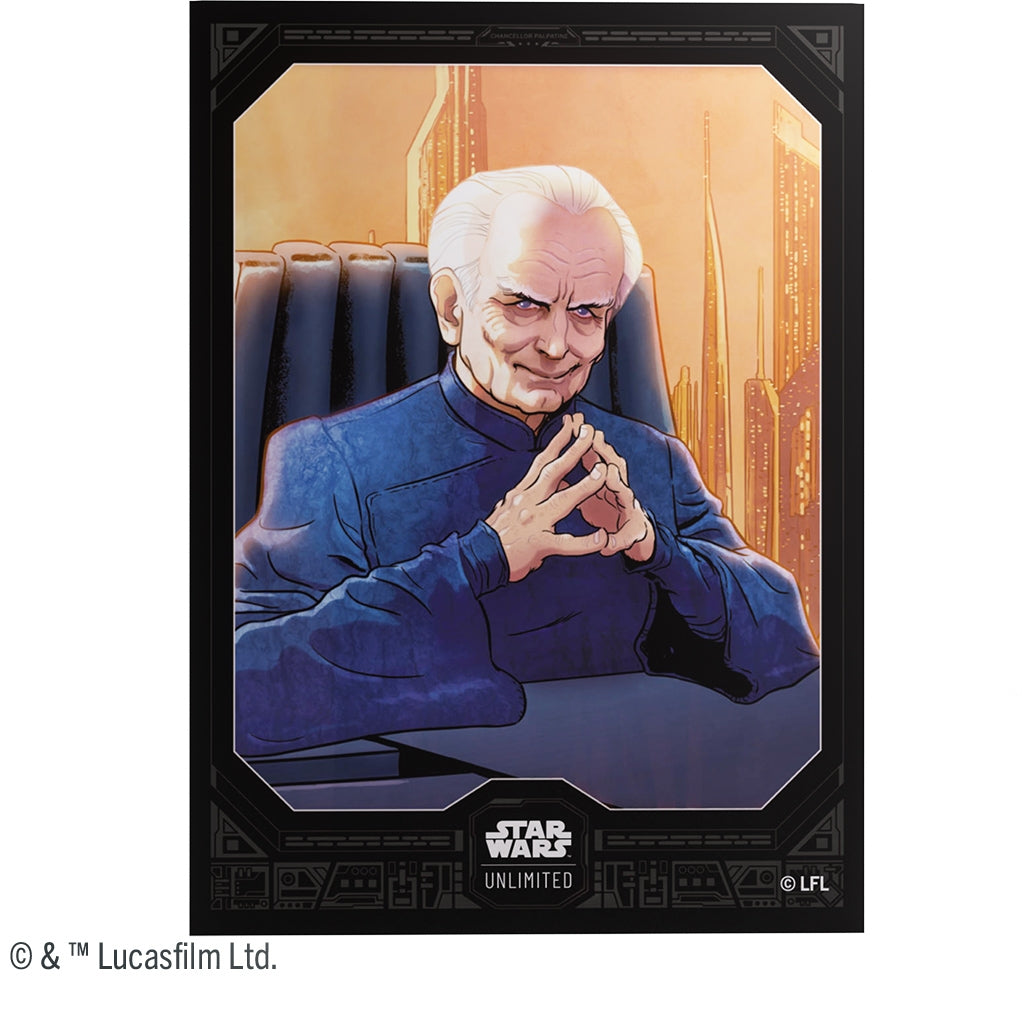 Star Wars: Unlimited - Premium Art Sleeves - Chancellor Palpatine (presale)