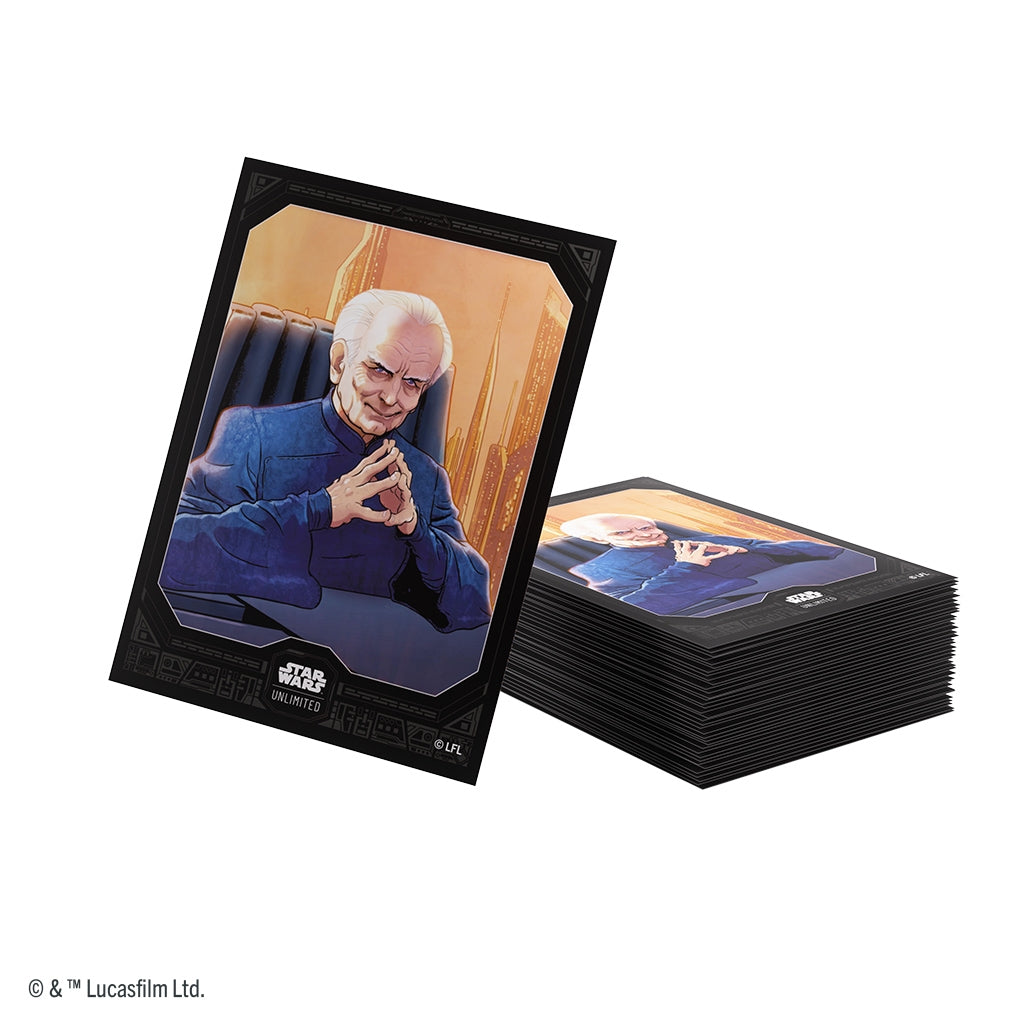 Star Wars: Unlimited - Premium Art Sleeves - Chancellor Palpatine (presale)