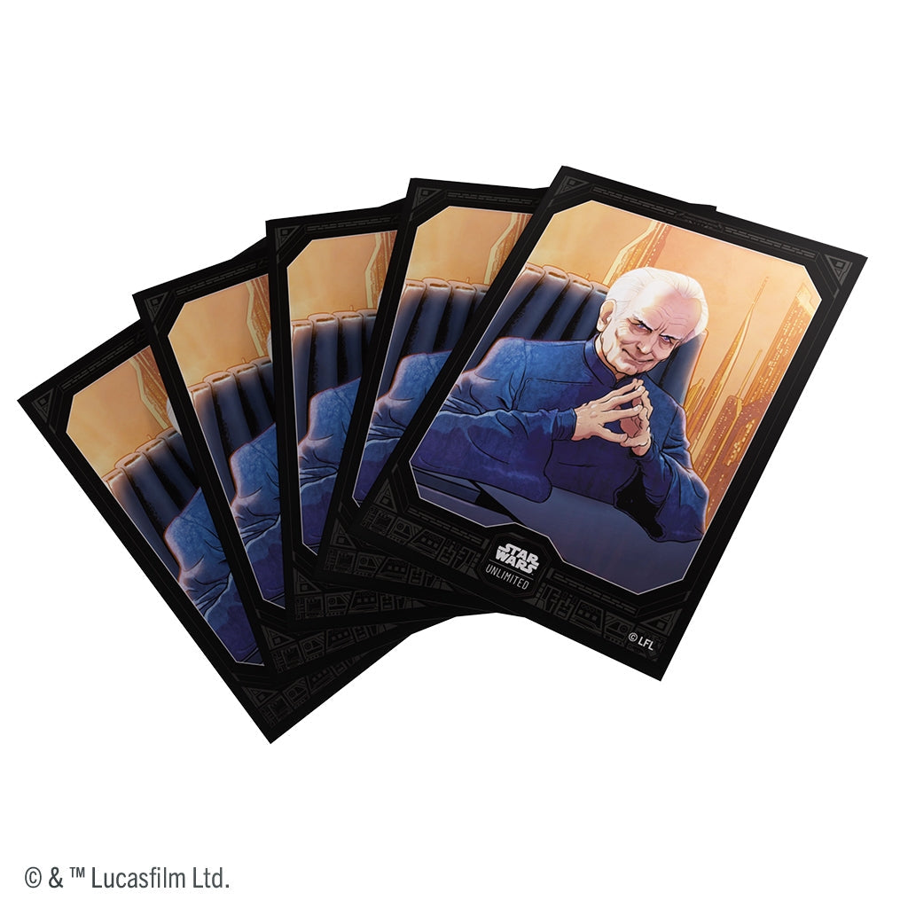 Star Wars: Unlimited - Premium Art Sleeves - Chancellor Palpatine (presale)