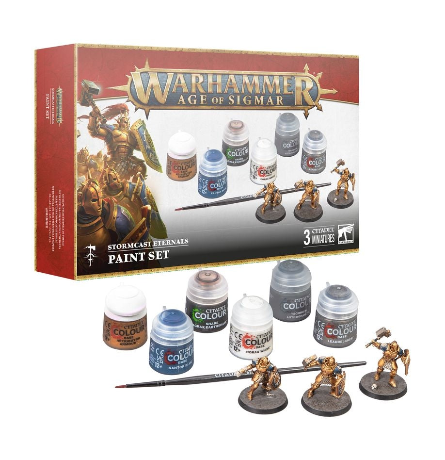 Stormcast Eternals: Miniatures and Paints Set