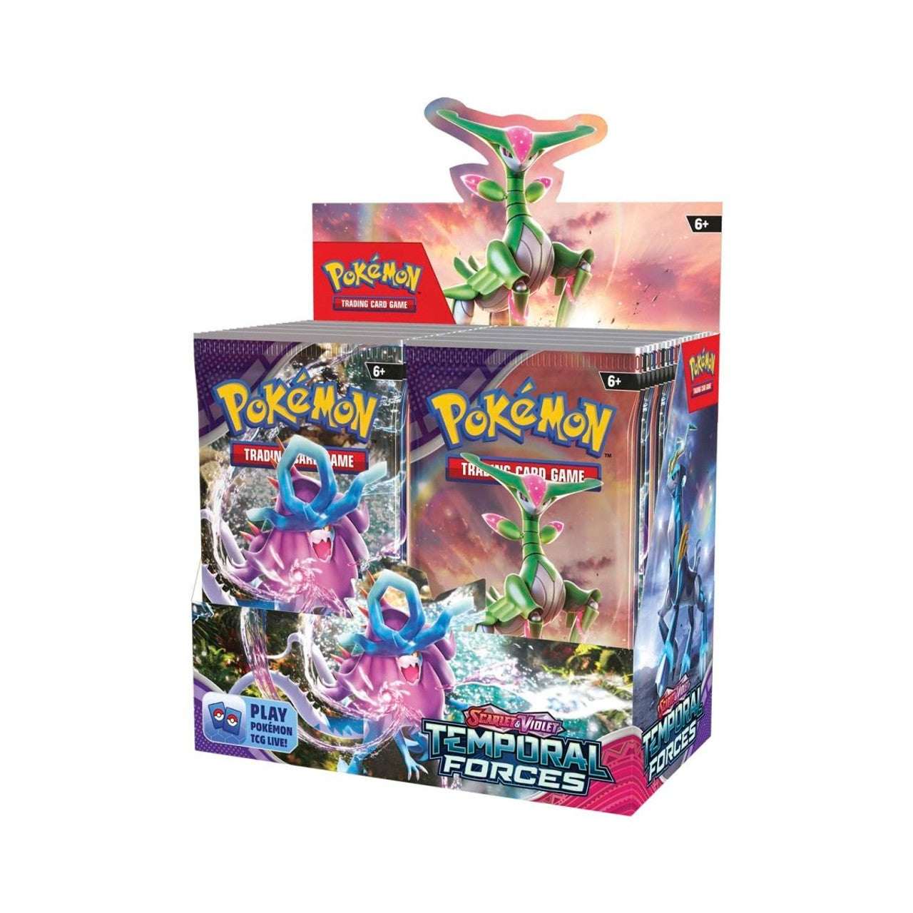 Pokemon: Scarlet And Violet: Temporal Forces: Booster Display (36Ct)