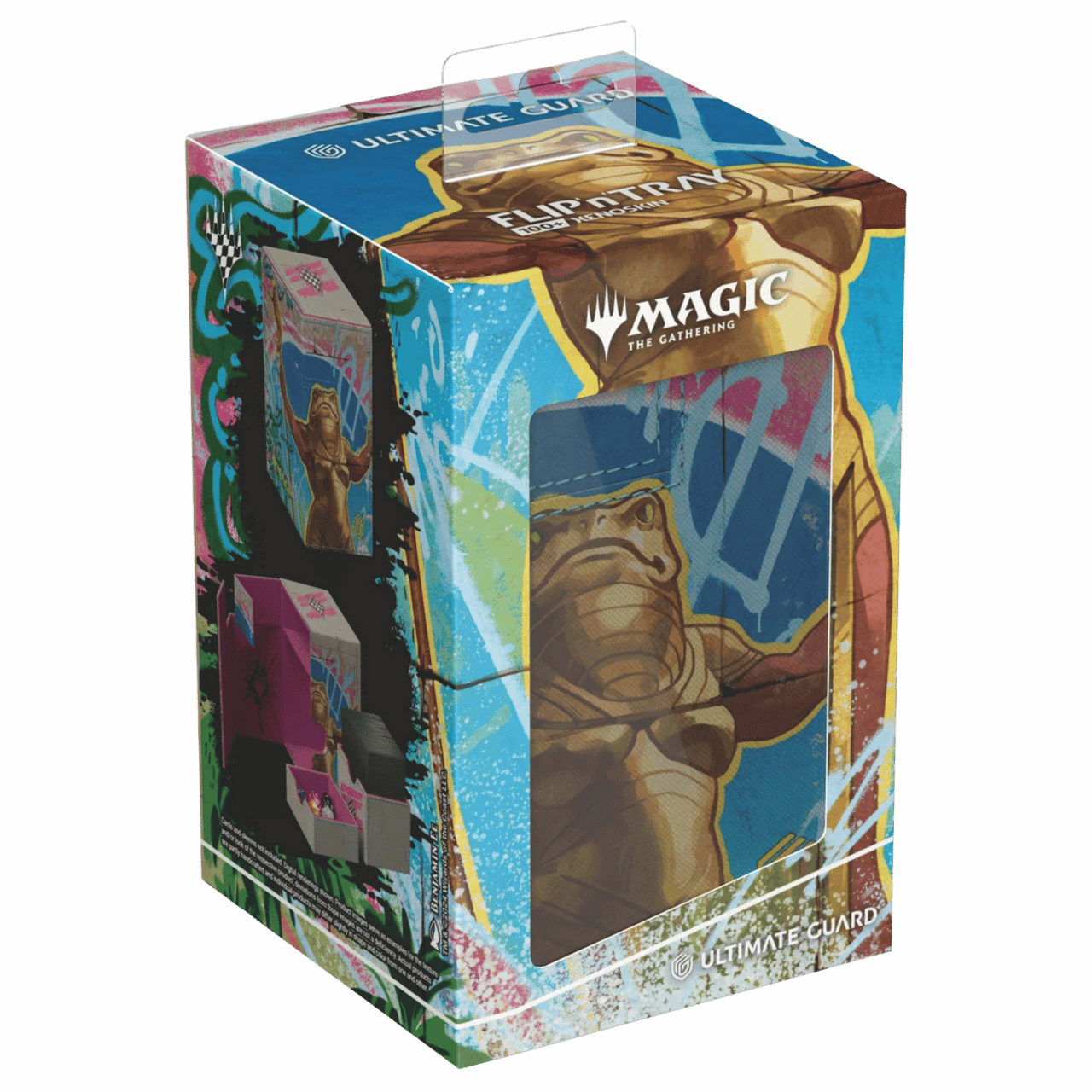 Supplies: Magic: The Gathering Aetherdrift Flip 'n' Tray Deck Case XenoSkin - Sab-Sunen, Luxa Embodied (Holds 100+) - Ultimate Guard Deck Boxes