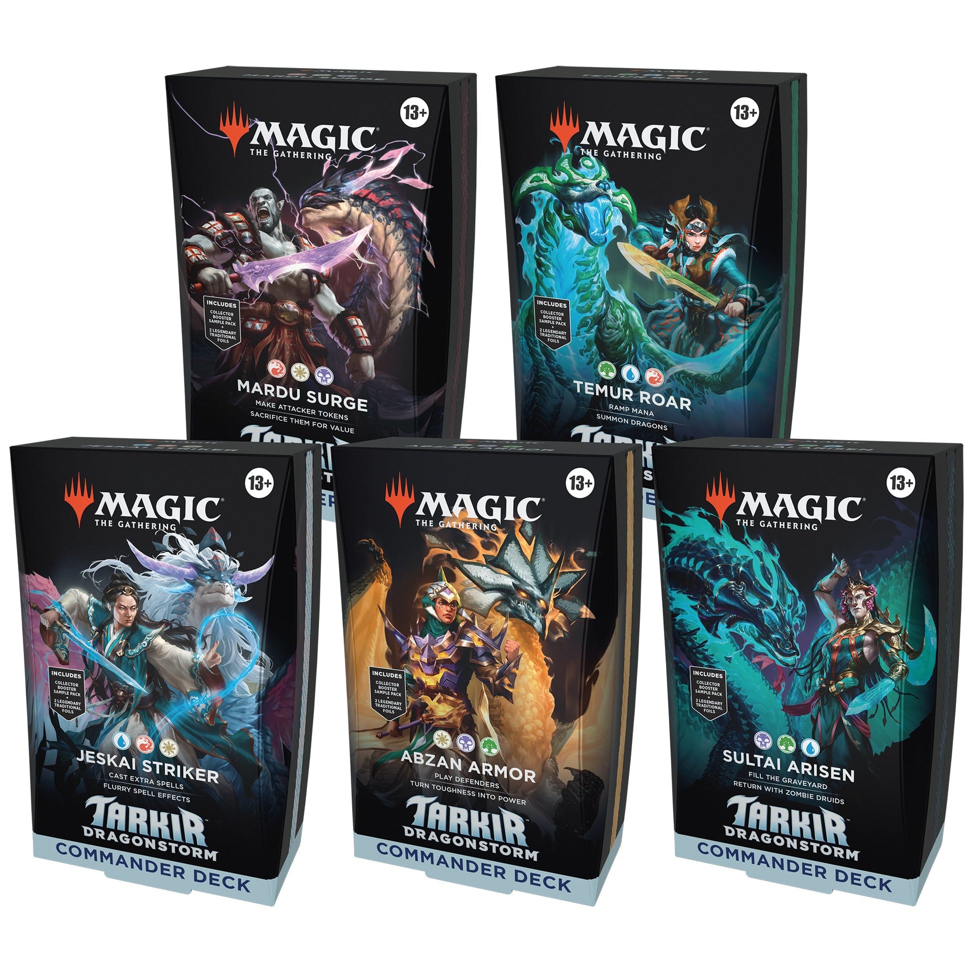 Magic: The Gathering - Tarkir Dragonstorm Commander Deck [5ct]