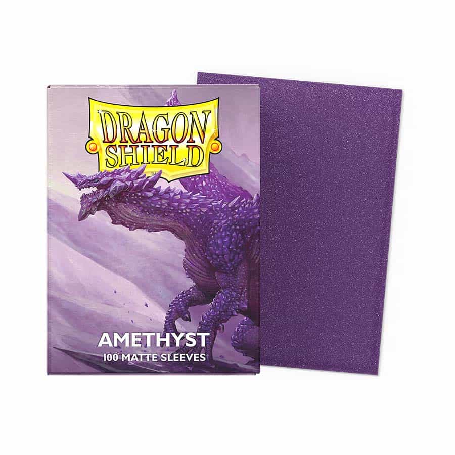 Dragon Shield Matte Amethyst [x10] Case Display