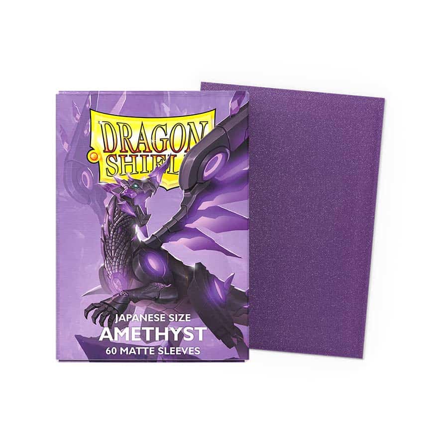 Dragon Shield Japanese Matte Amethyst [x10] Case Display