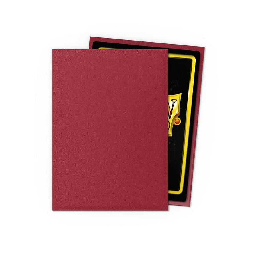 Dragon Shield Non-Glare Matte Blood Red [x10] Case Display