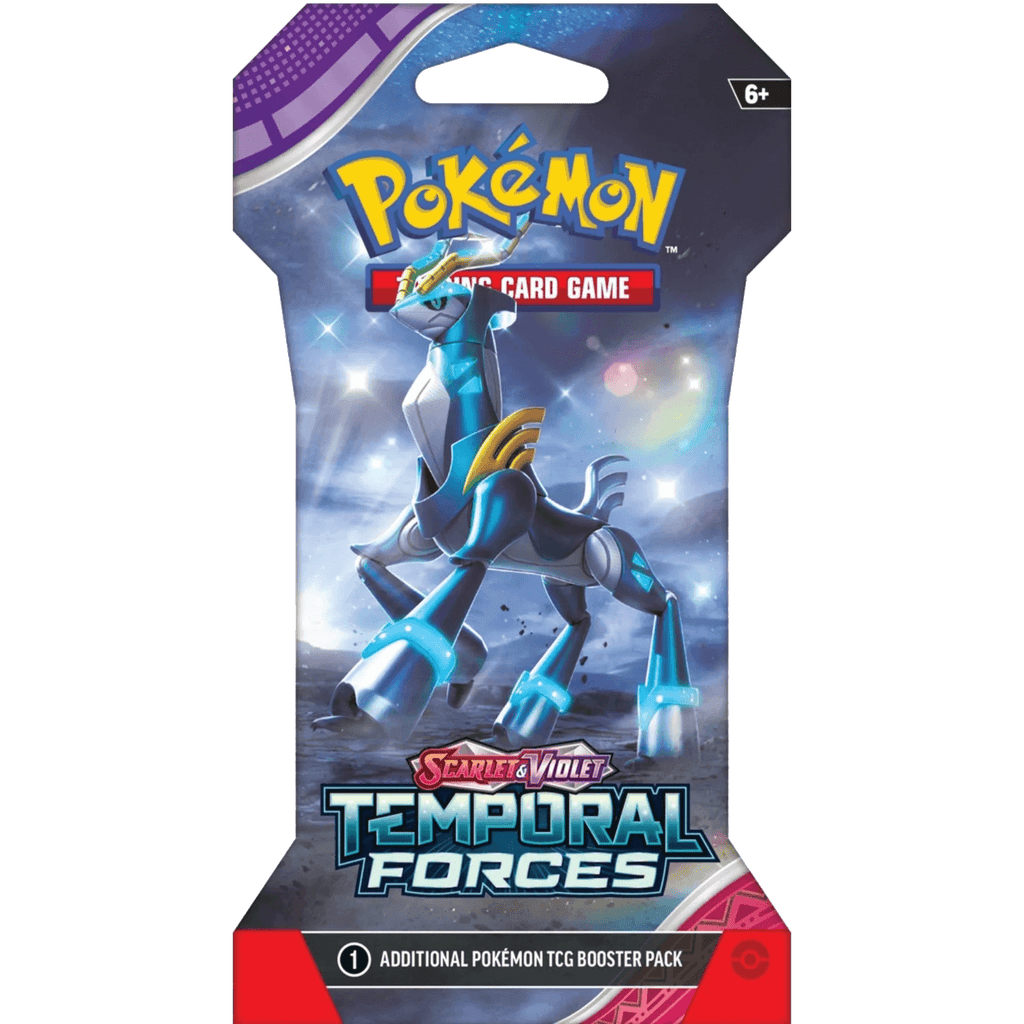 Pokemon TCG - Scarlet & Violet - Temporal Forces - Sleeved Booster Pack