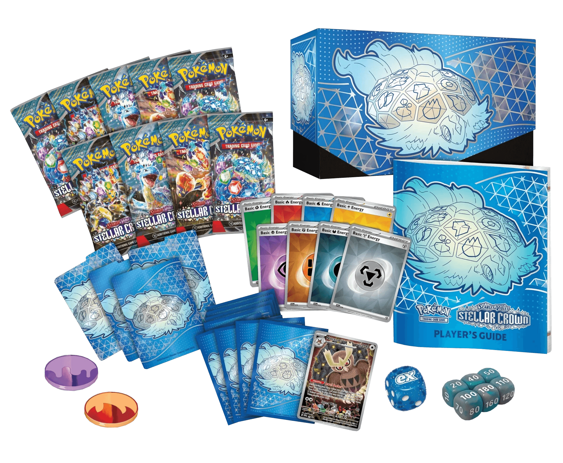 Pokemon TCG - Scarlet & Violet - Stellar Crown - Elite Trainer Box
