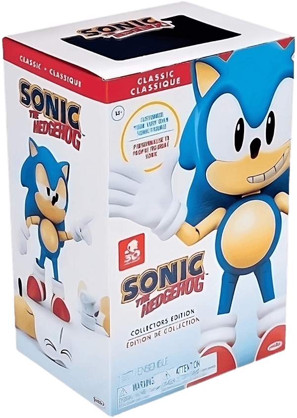 Jakks Pacific - Sonic the Hedgehog Figure - Ultimate Classic Sonic (6in)
