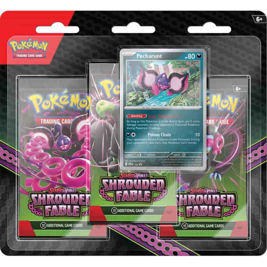 Pokemon: Shrouded Fable: Three Pack Blister