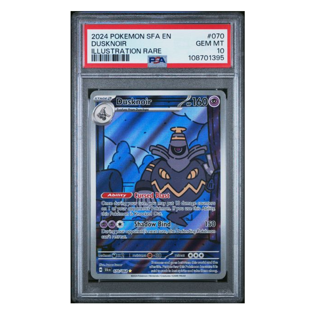 Dusknoir IR Shrouded Fable #070 PSA 10